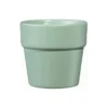 Tuscania Vaso lima mini, in ceramica, Ø 7xh.7 cm, linden green
