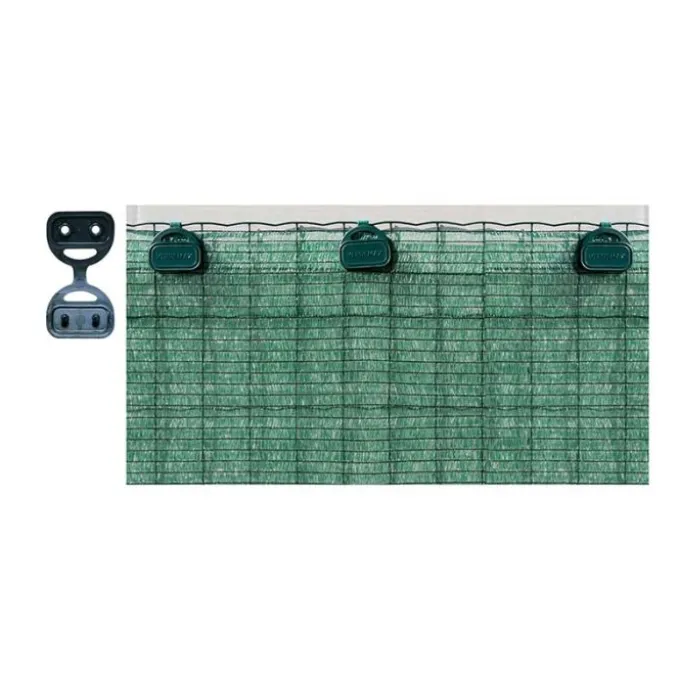 Verdemax Clips per fissaggio reti, 10 pezzi