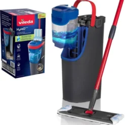 Vileda Sistema lavapavimenti, a piastra piatta con separazione acqua pulita e sporca