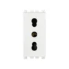 Vimar Arke presa 10/16a+t bianco