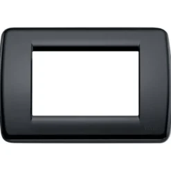 Vimar Placca rondÒ 3m nero