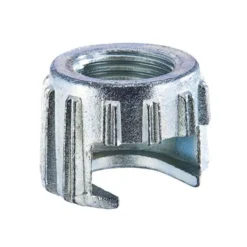 Walmec Dado fresato 1/4" f, 2 pezzi