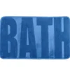 Wenko Tappeto bagno memory bath, fiordo blu, cm.50x80