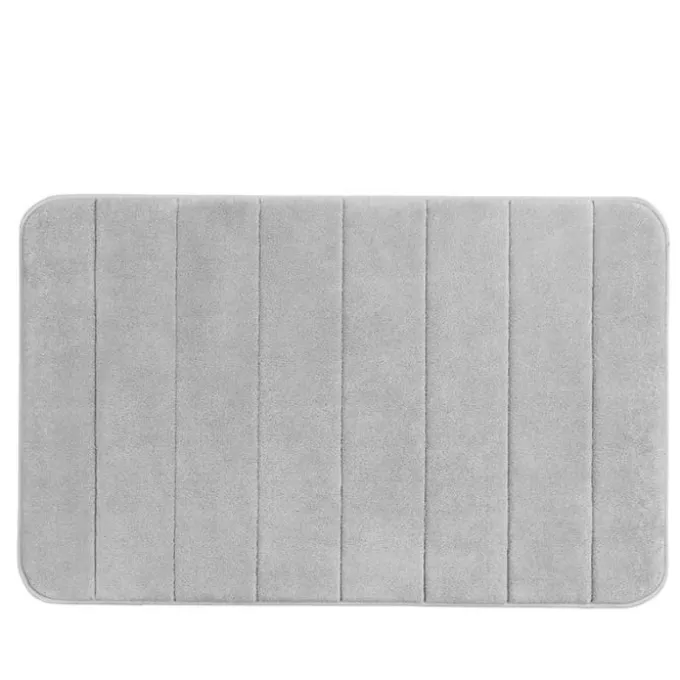 Wenko Tappeto bagno memory stripes gr chiaro cm 50x80