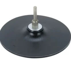 Wolfcraft Platorello gomma, Ø 125 mm, codolo 6 mm